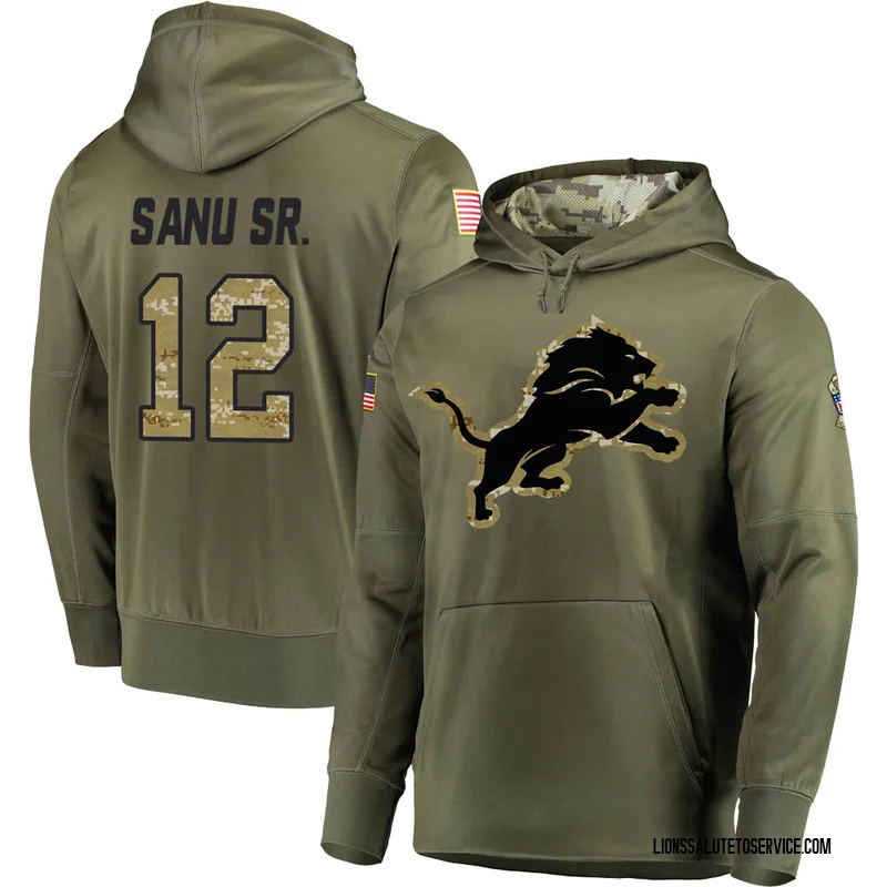 lions salute to service hoodie 2020