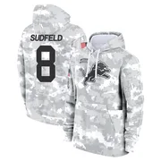 Men's Nate Sudfeld Detroit Lions Camo Arctic 2024 Salute to Service Club Fleece Pullover Hoodie