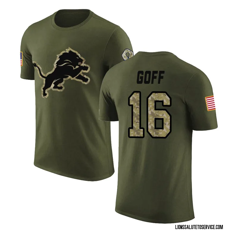 Jared Goff Midnight Mascot T-Shirt - Black - Tshirtsedge